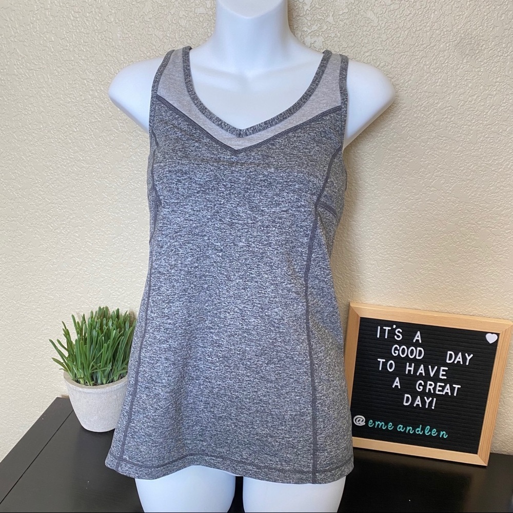Zella active wear gray racerback top‎ athletic wear